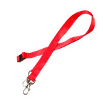 Double Clip Plain Lanyards