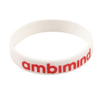 Debossed (Colour Infill) Silicone Wristbands